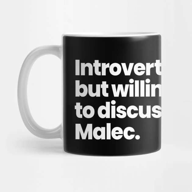 Introverted but willing to discuss Malec - Shadowhunters by viking_elf